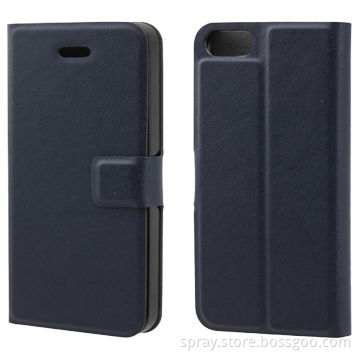 Slim leather sleeve wallet design for iPhone 5S, soft TPU holder inside with stand function